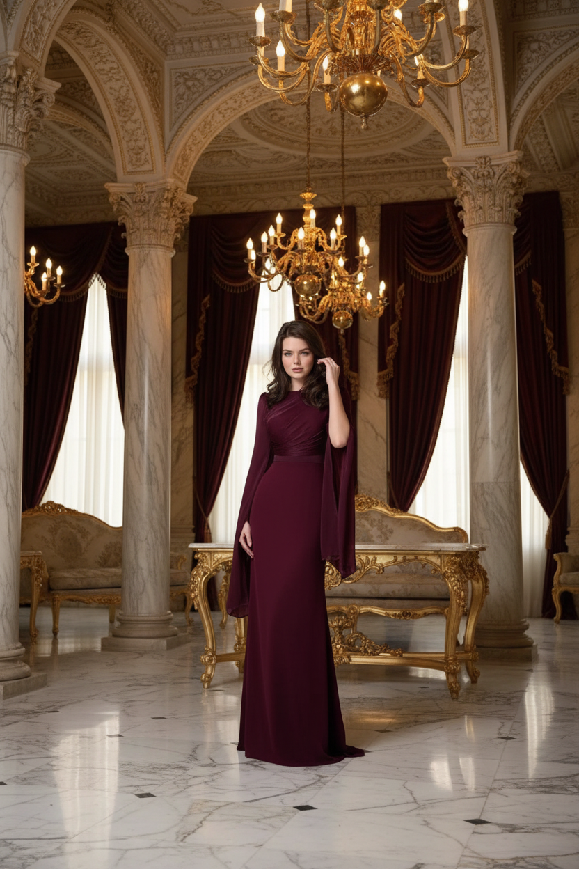 👑 QUEEN ABAYA FLUIDE — CÉRÉMONIE SIGNATURE RUNWAY EDITION