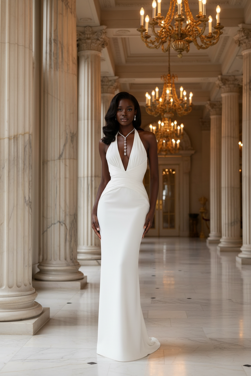 👑 QUEEN VELVET GOWN — ROBE DE SOIRÉE SIGNATURE