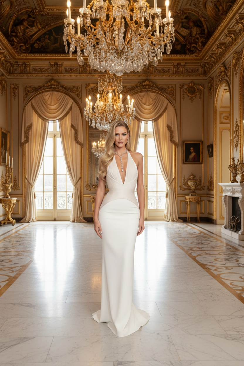 👑 QUEEN VELVET GOWN — ROBE DE SOIRÉE SIGNATURE