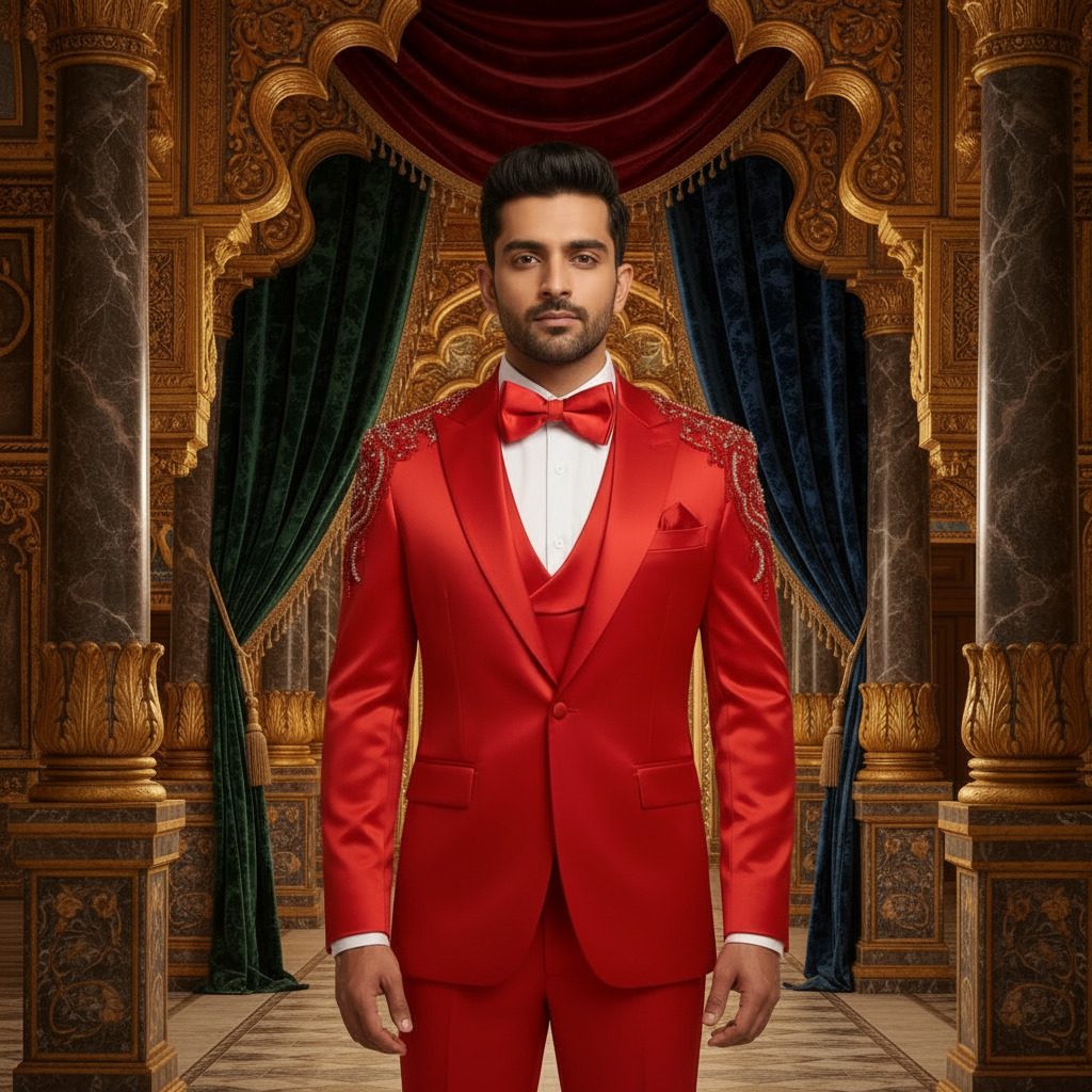 👑 KING PRESTIGE SUIT — COSTUME TROIS PIÈCES SUR MESURE