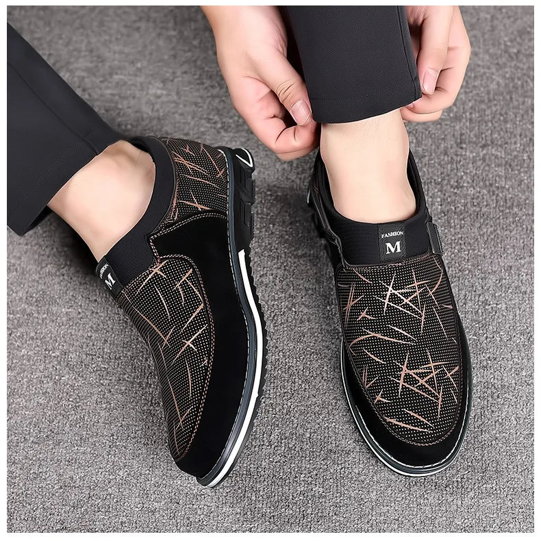 👑 Royal Slip-On Loafer – Mocassin Business Classique