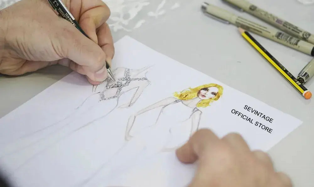 👑 QUEEN MERMAID — ROBE LONGUE SATIN PERLÉ SIGNATURE