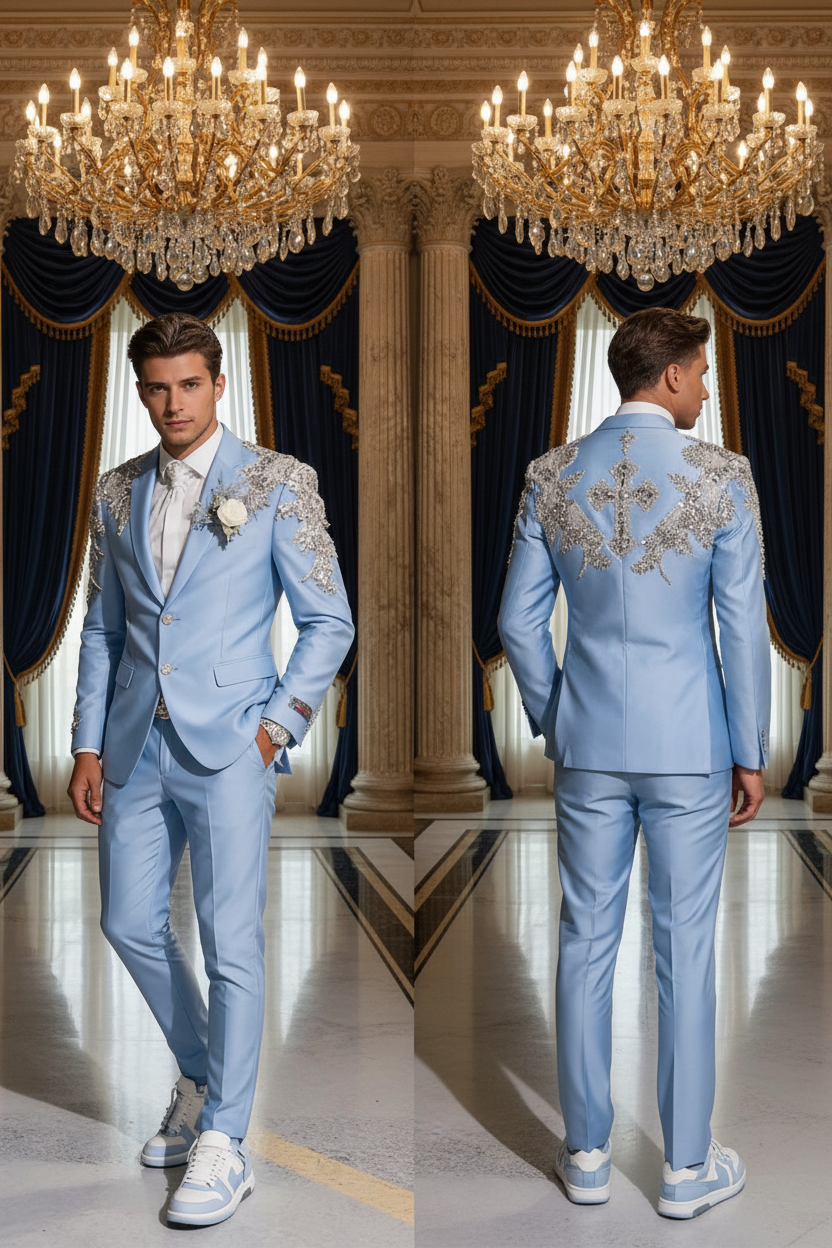 👑 KING PRESTIGE SUIT — COSTUME 2 PIÈCES HOMME SUR MESURE
