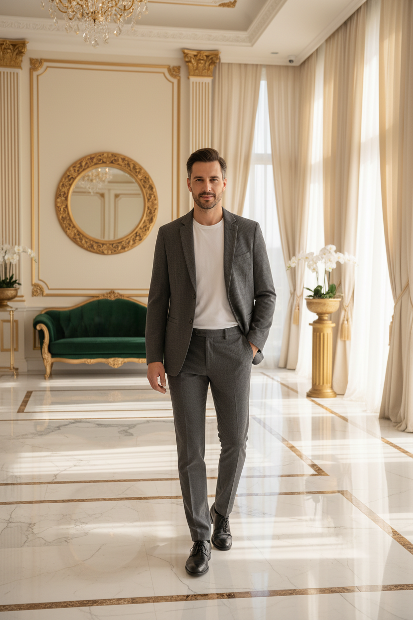 👑 KING TAILORED BLAZER — VESTE HOMME ÉLÉGANTE COUPE AJUSTÉE