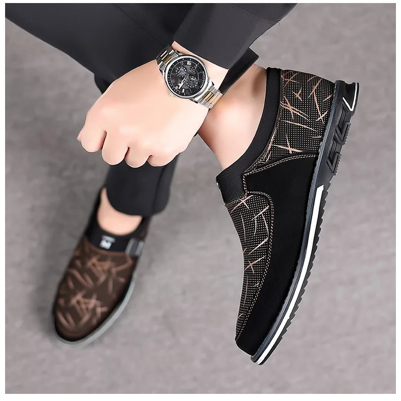 👑 Royal Slip-On Loafer – Mocassin Business Classique