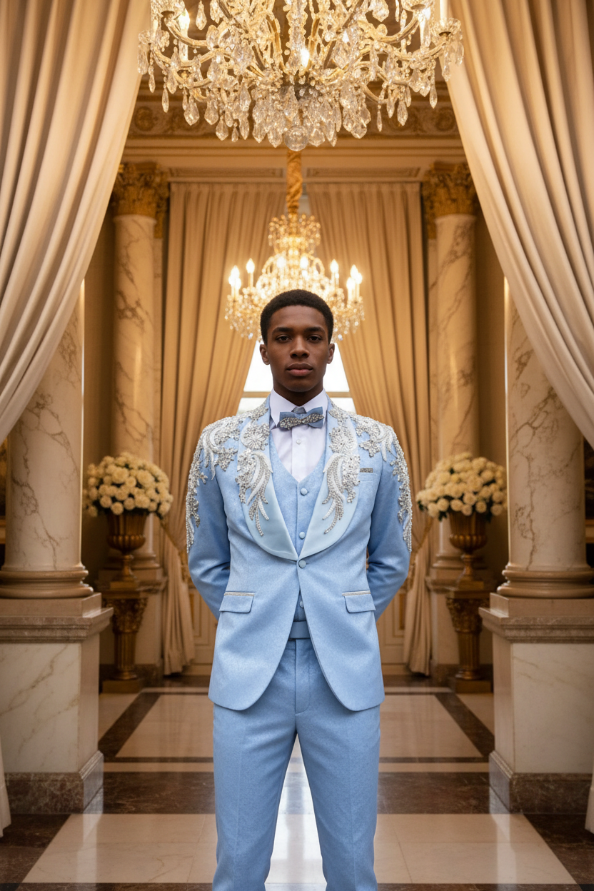 👑 KING CEREMONY SUIT — TROIS PIÈCES MARIAGE SIGNATURE