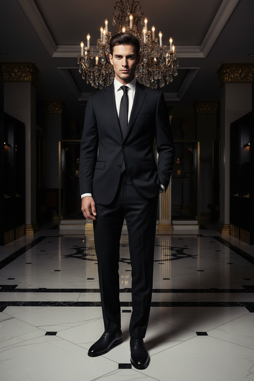 👑 Royal Oxford Artisan – Cuir Italien