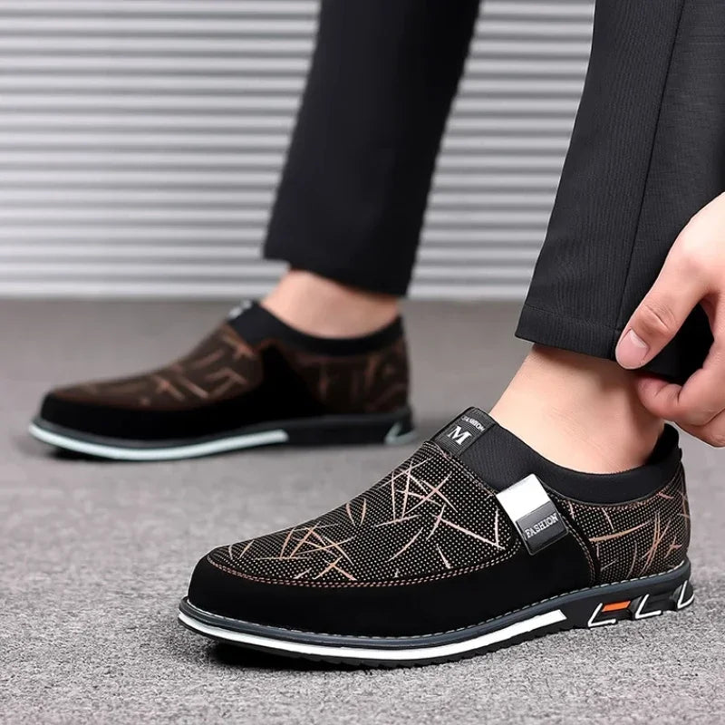 👑 Royal Slip-On Loafer – Mocassin Business Classique