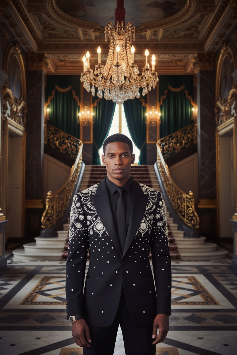 👑 KING SOVEREIGN SUIT — COSTUME SUR MESURE 2 PIÈCES SIGNATURE