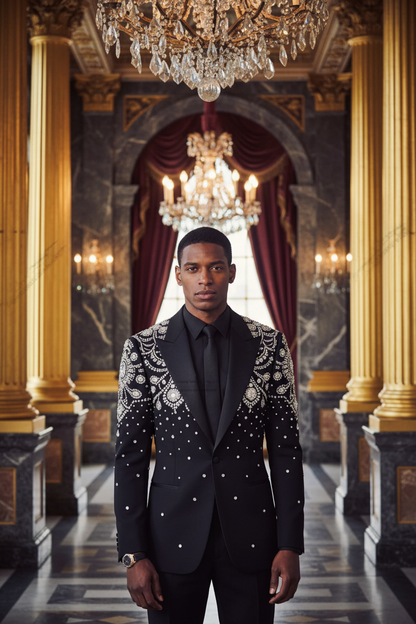 👑 KING SOVEREIGN SUIT — COSTUME SUR MESURE 2 PIÈCES SIGNATURE