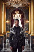 👑 KING SOVEREIGN SUIT — COSTUME SUR MESURE 2 PIÈCES SIGNATURE