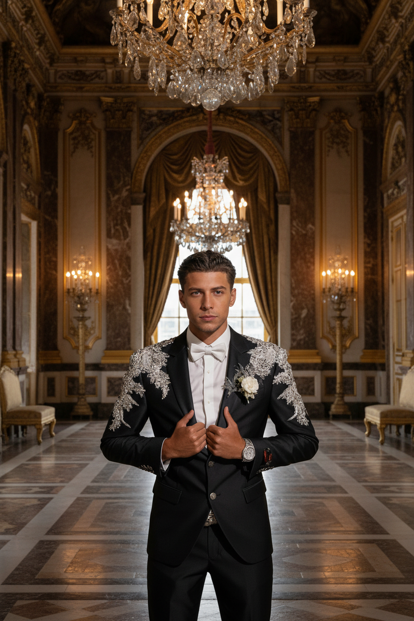 👑 KING PRESTIGE SUIT — COSTUME 2 PIÈCES HOMME SUR MESURE