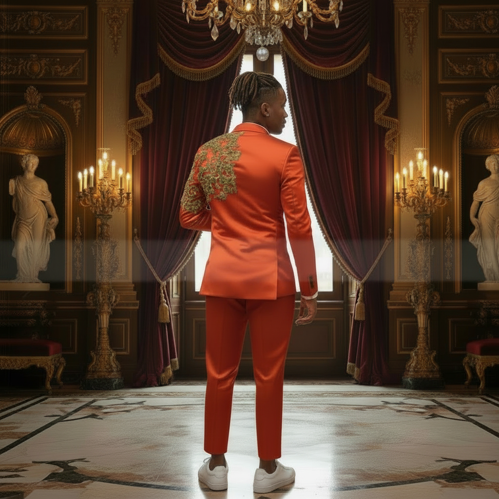 👑 KING PRESTIGE SUIT — TUXEDO HOMME LUXE SIGNATURE MARIAGE & GALA