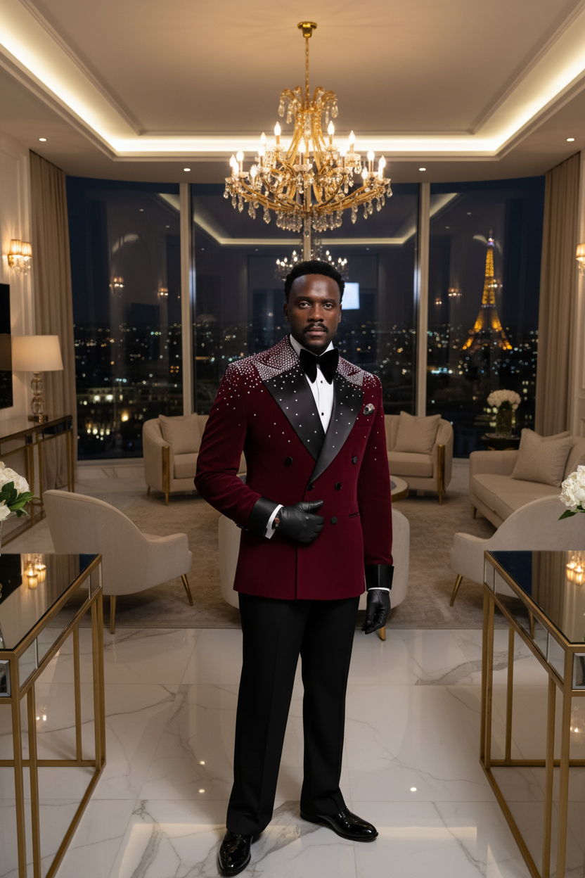 👑 KING TUXEDO — VELVET PRESTIGE