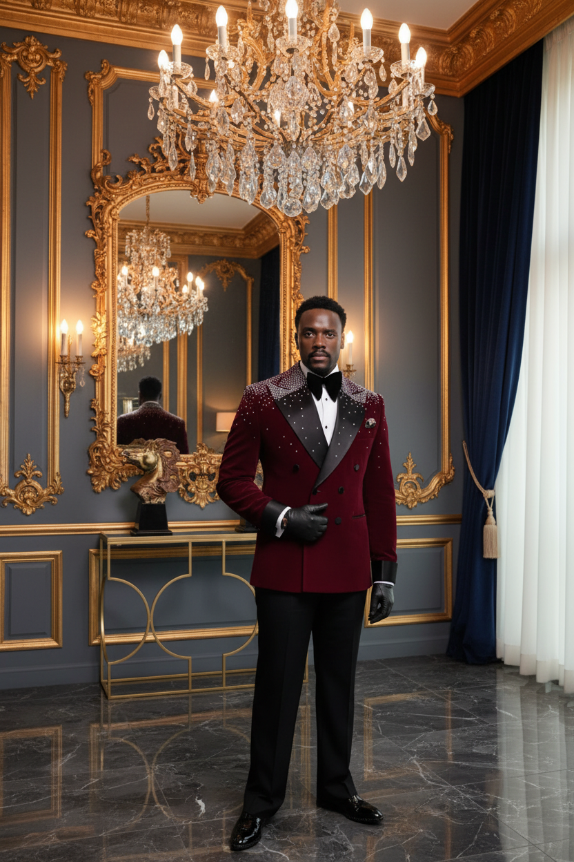 👑 KING TUXEDO — VELVET PRESTIGE