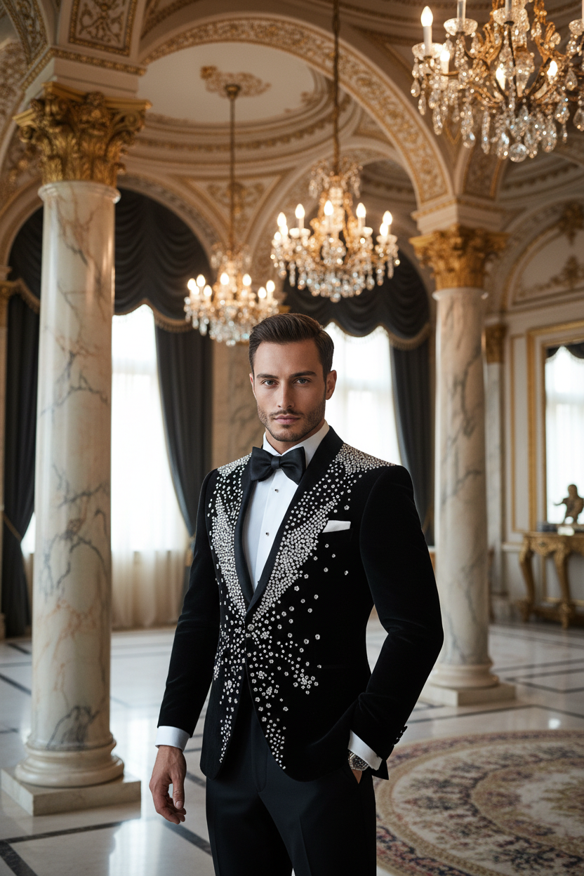 👑 KING VELVET — RHINESTONE EDITION