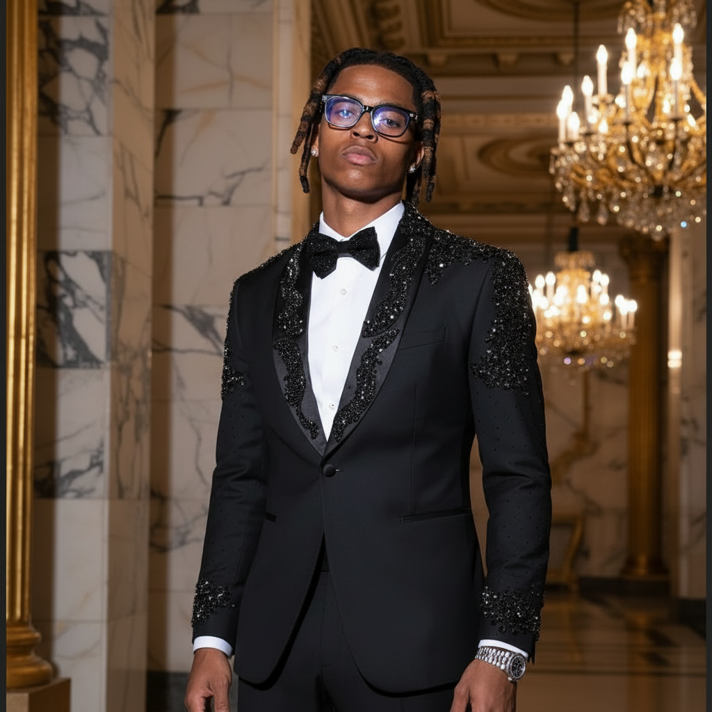 👑 KING PRESTIGE SUIT — TUXEDO SIGNATURE HOMME