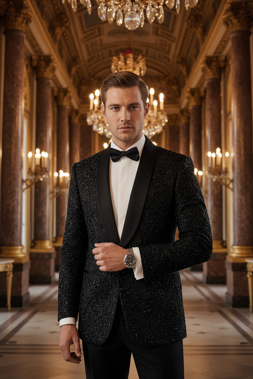 👑 KING PRESTIGE SUIT — TUXEDO SIGNATURE HOMME
