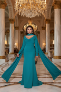 👑 QUEEN ARABIAN NIGHT — ROBE DE SOIRÉE COUTURE