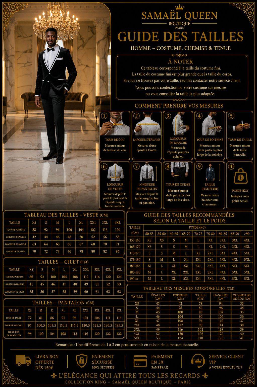 👑 KING PERFORMANCE JACKET — NOIR SIGNATURE EDITION