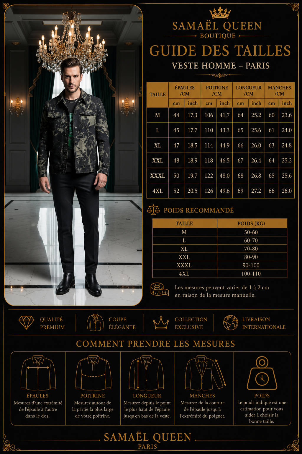 👑 KING JACQUARD BLAZER — VESTE SLIM FIT JACQUARD BUSINESS CASUAL COUPE-VENT