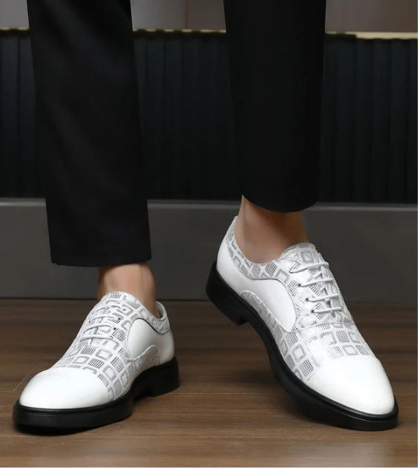 👑 Royal Business PU – Chaussure Costume Formelle
