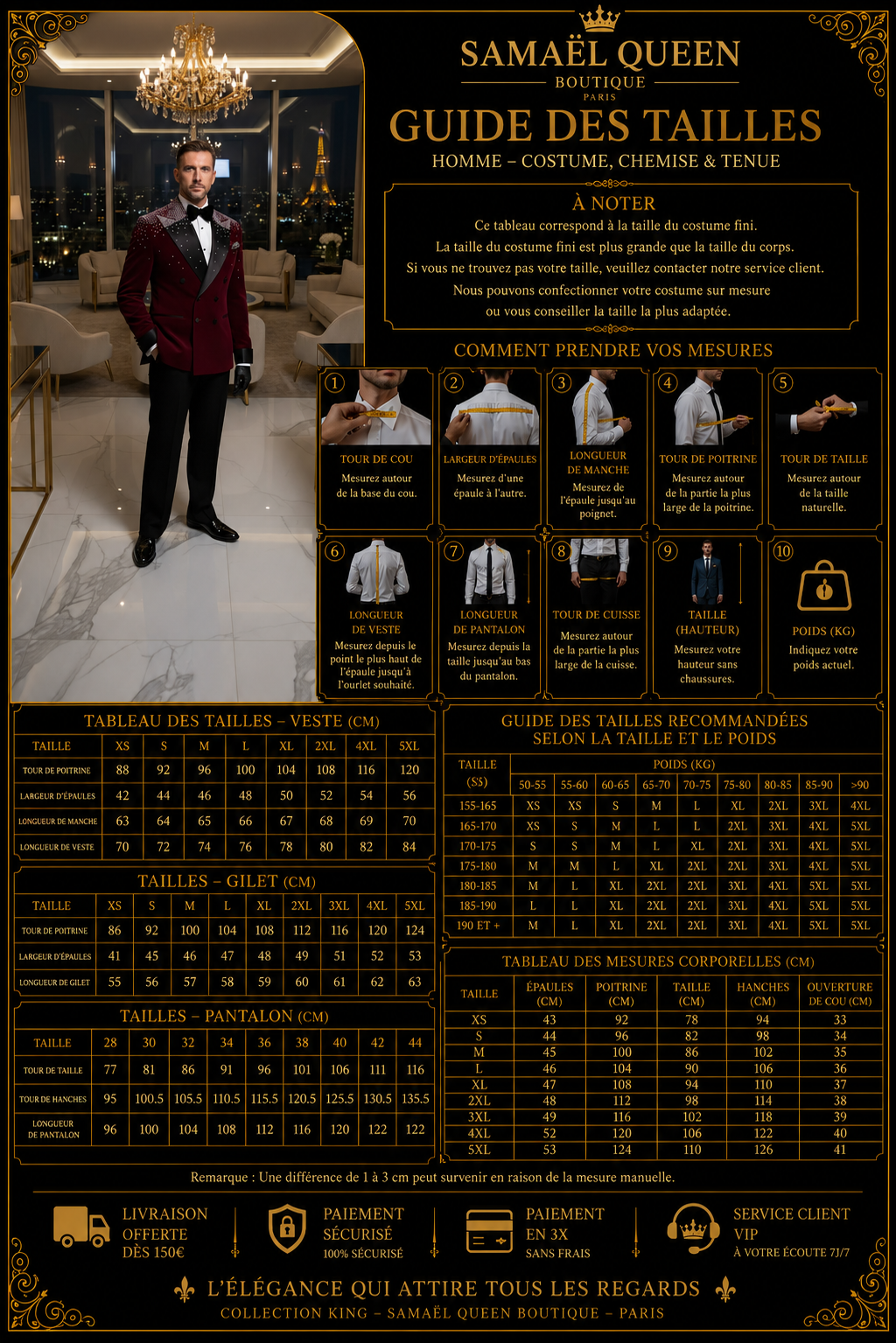 👑 KING TUXEDO — VELVET PRESTIGE